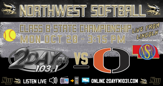 Northwest Softball Takes On Beatrice In The Class B Title Game Today 