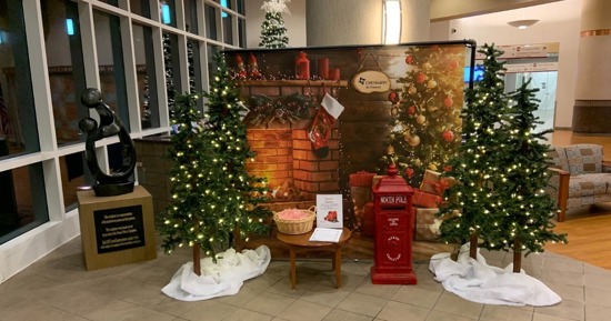 Letter to Santa Mailbox appears at Good Samaritan and St. Francis hospitals