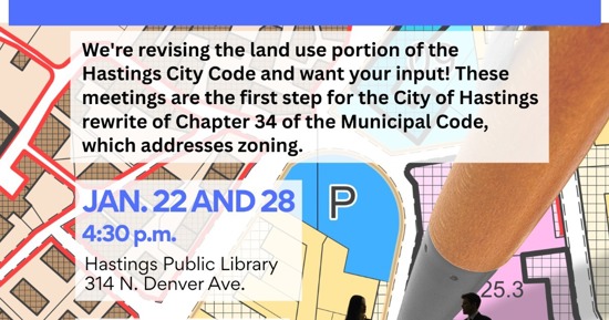Land Use Meetings Coming in Hastings