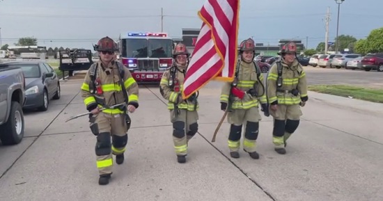 New Grand Island Fire Recruits to Complete Ceremonial Ruck to City Hall