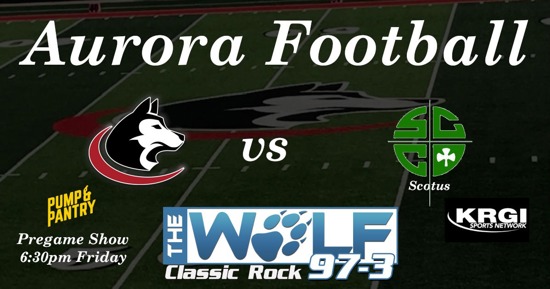 Aurora FB Shoots for Home Win Against Scotus