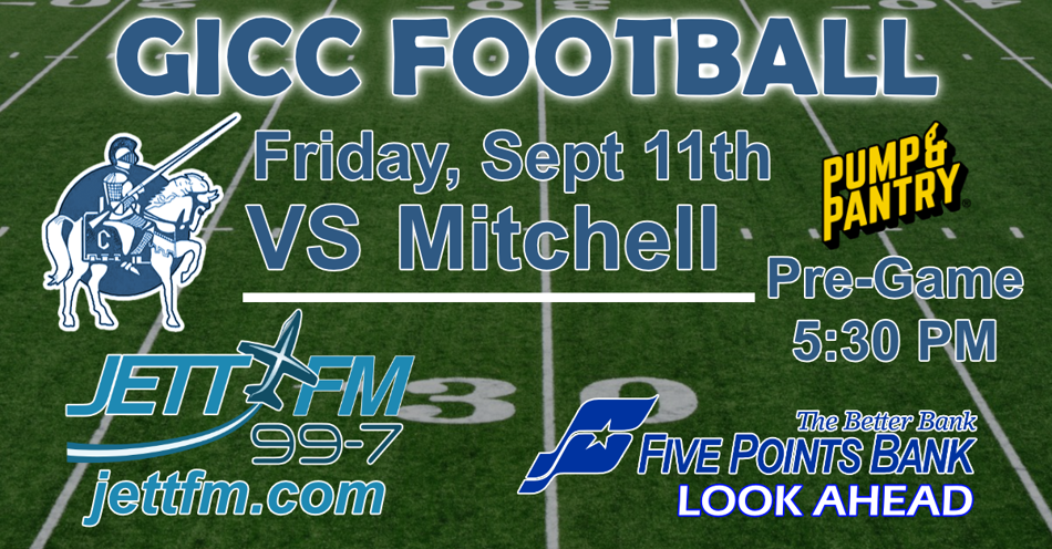2026-09-18T17:30|Grand Island Central Catholic Vs Mitchell|HS Football|JETT-FM